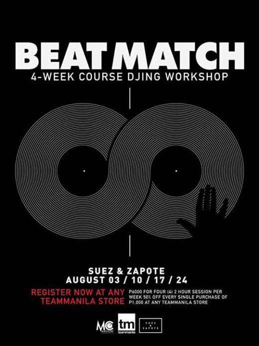 Beat Match: a 4-week Course DJing Workshop