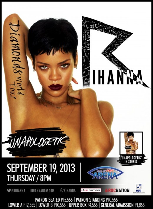 diamonds tour manila