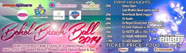 Bohol Beach Ball 2014