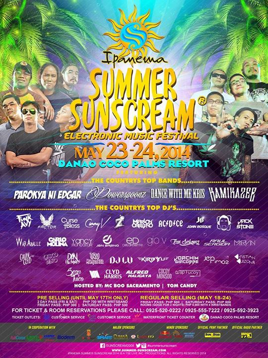 Summer Sunscream 2014 at Coco Palms Danao City