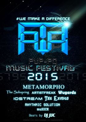 PUP-PQ MUSIC FESTIVAL&nbsp;2015