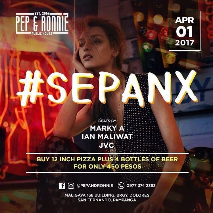 DJ JVC GIG: Pep & Ronnie | 4.1.17 | San Fernando, Pampanga | DJ Marky A, DJ Ian Maliwat, DJ JVC |&nbsp;#Sepanx
