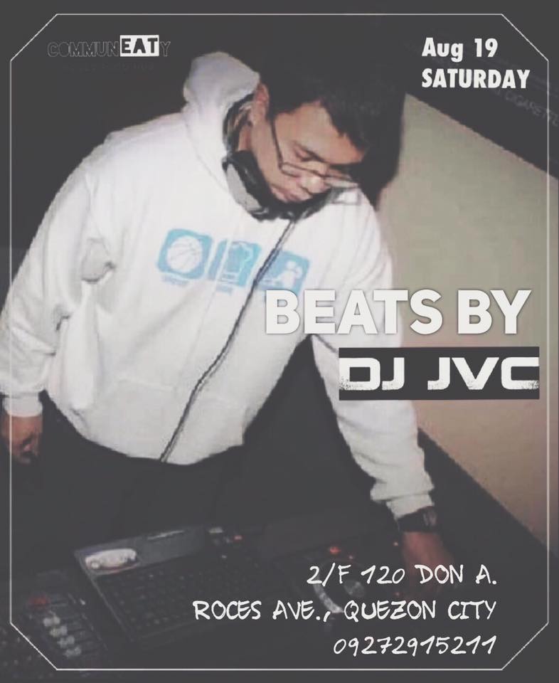 DJ JVC GIG: CommunEaty Roces Food Hub  | August 18,&nbsp;2017