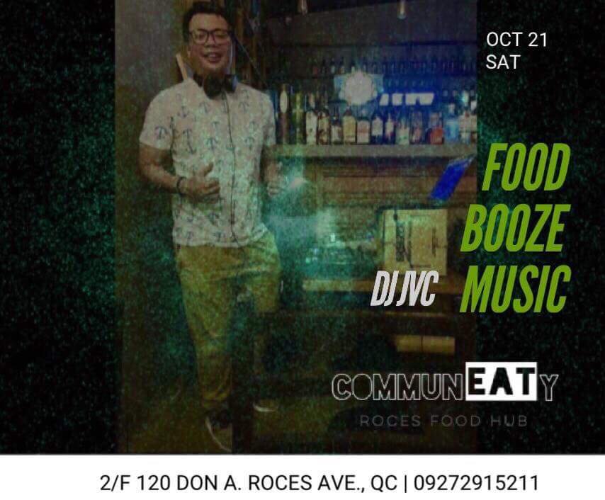 DJ JVC GIG: CommunEaty Roces Food Hub | October 21,&nbsp;2017